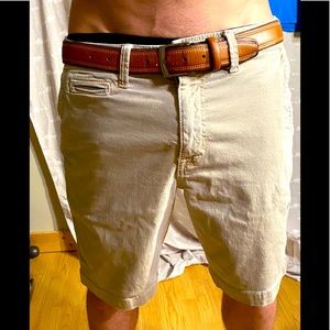 America Eagle Khaki Extreme Flex Shorts